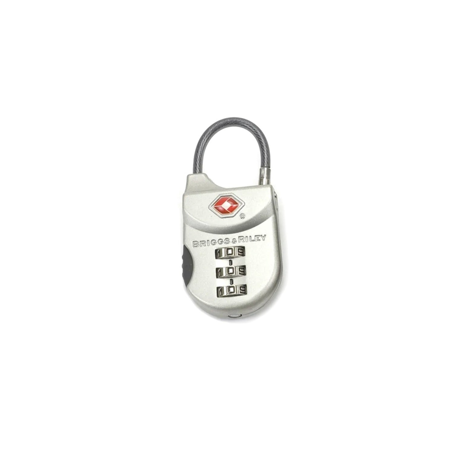 TSA Cable Luggage Lock (Metal) #color_olive