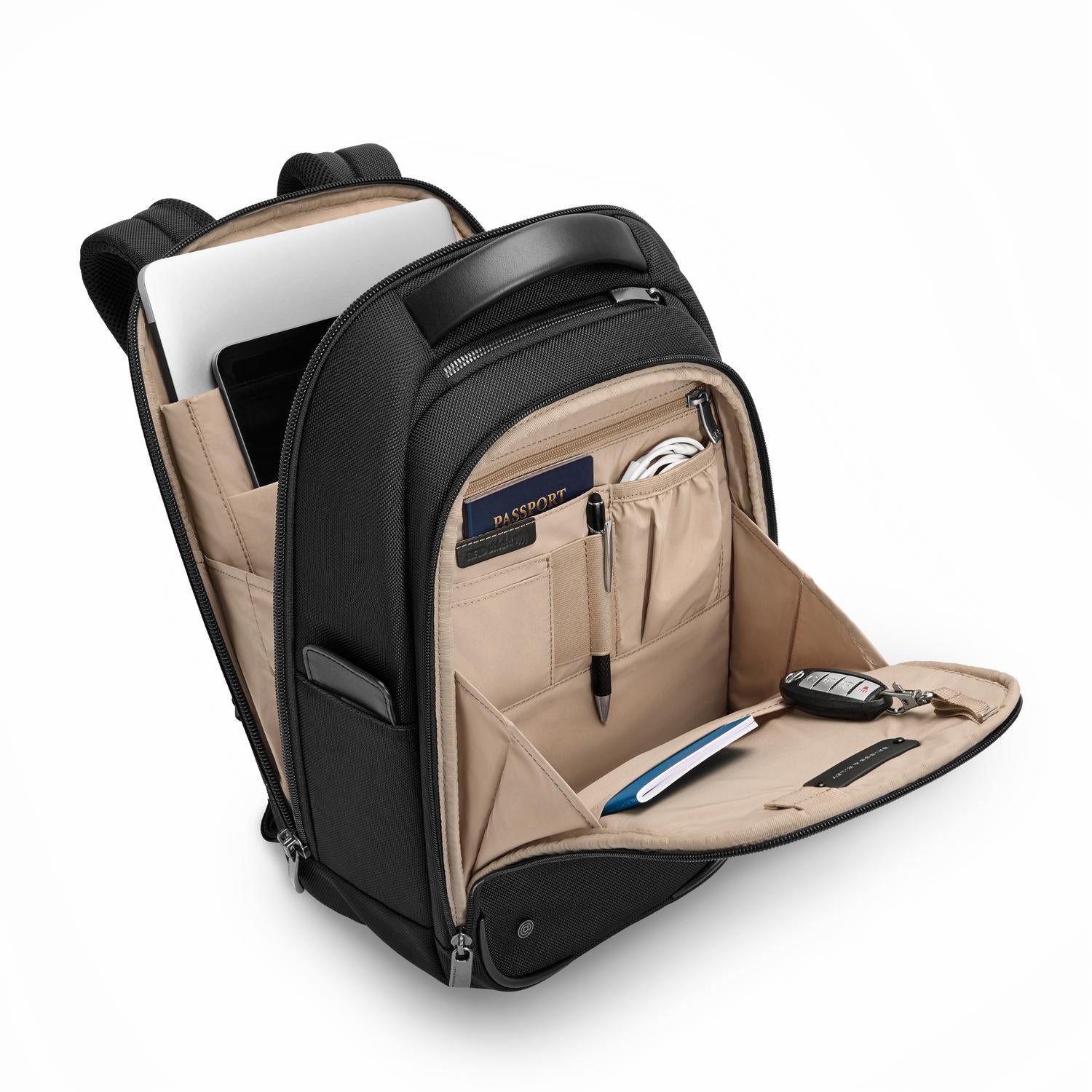 Slim Backpack #color_black