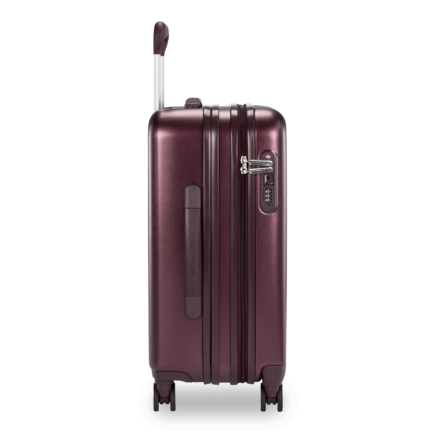 International 21" Carry-On Expandable Spinner Plum CX Expansion #color_plum