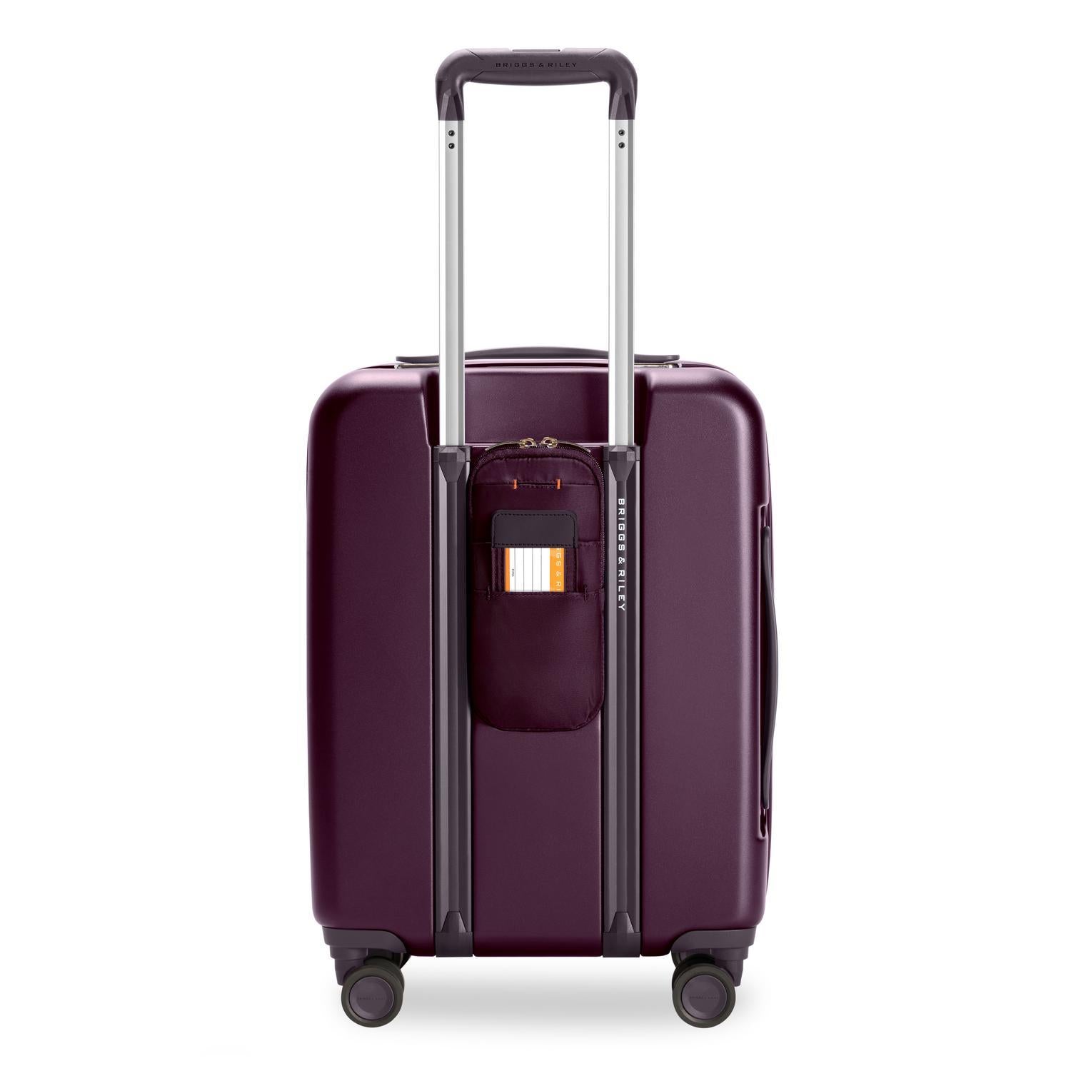 Global 21 inch Carry-on Expandable Spinner #color_plum