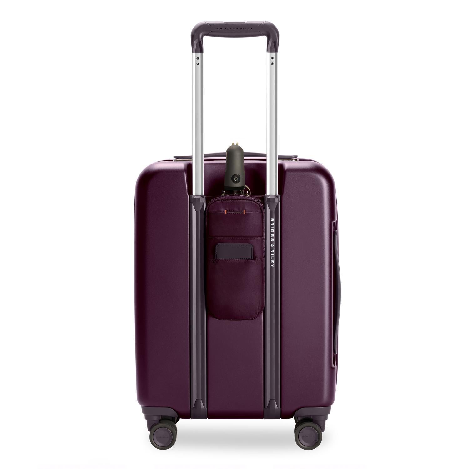 Global 21 inch Carry-on Expandable Spinner #color_plum