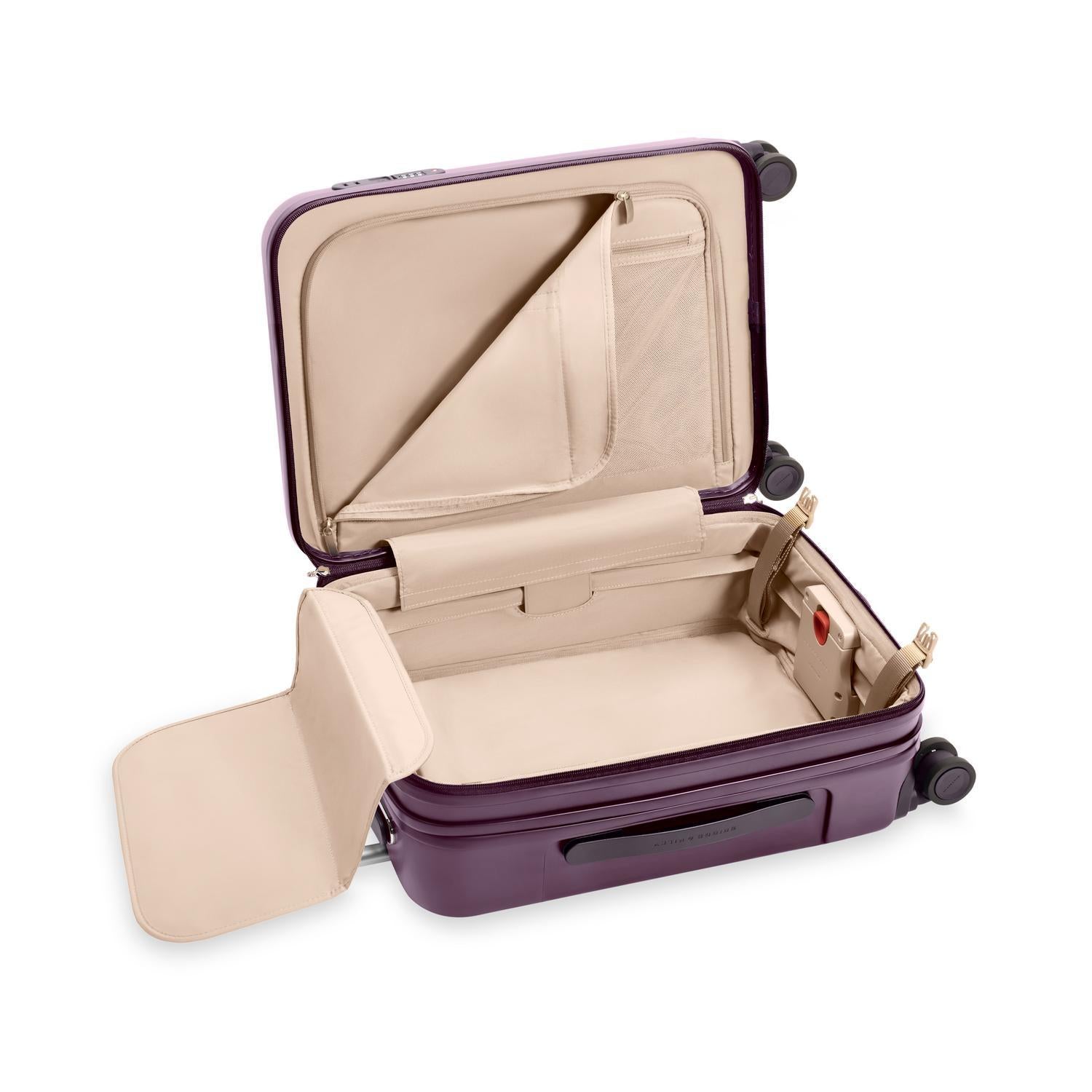 Global 21 inch Carry-on Expandable Spinner #color_plum