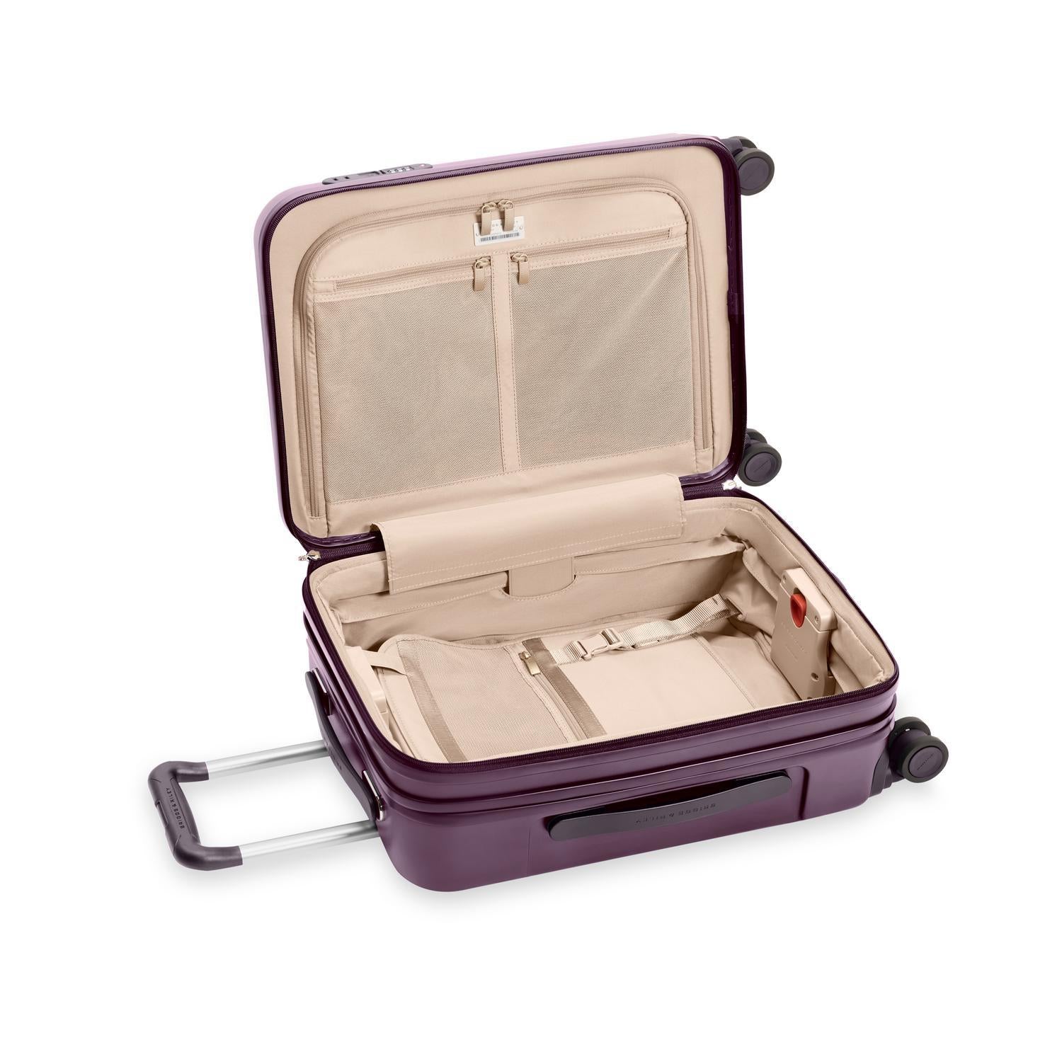 Global 21 inch Carry-on Expandable Spinner #color_plum