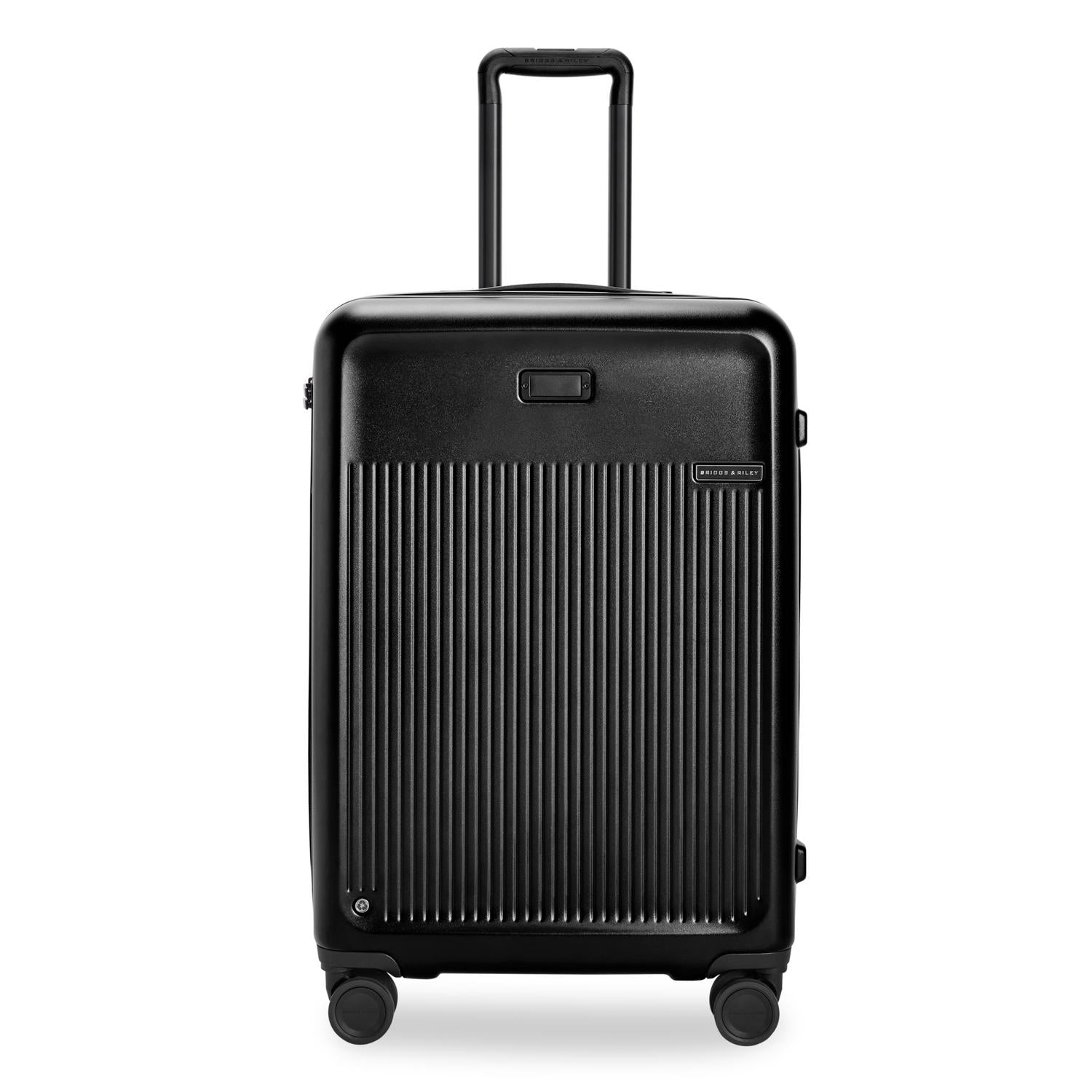 Medium Expandable Spinner in Black, Front View #color_black