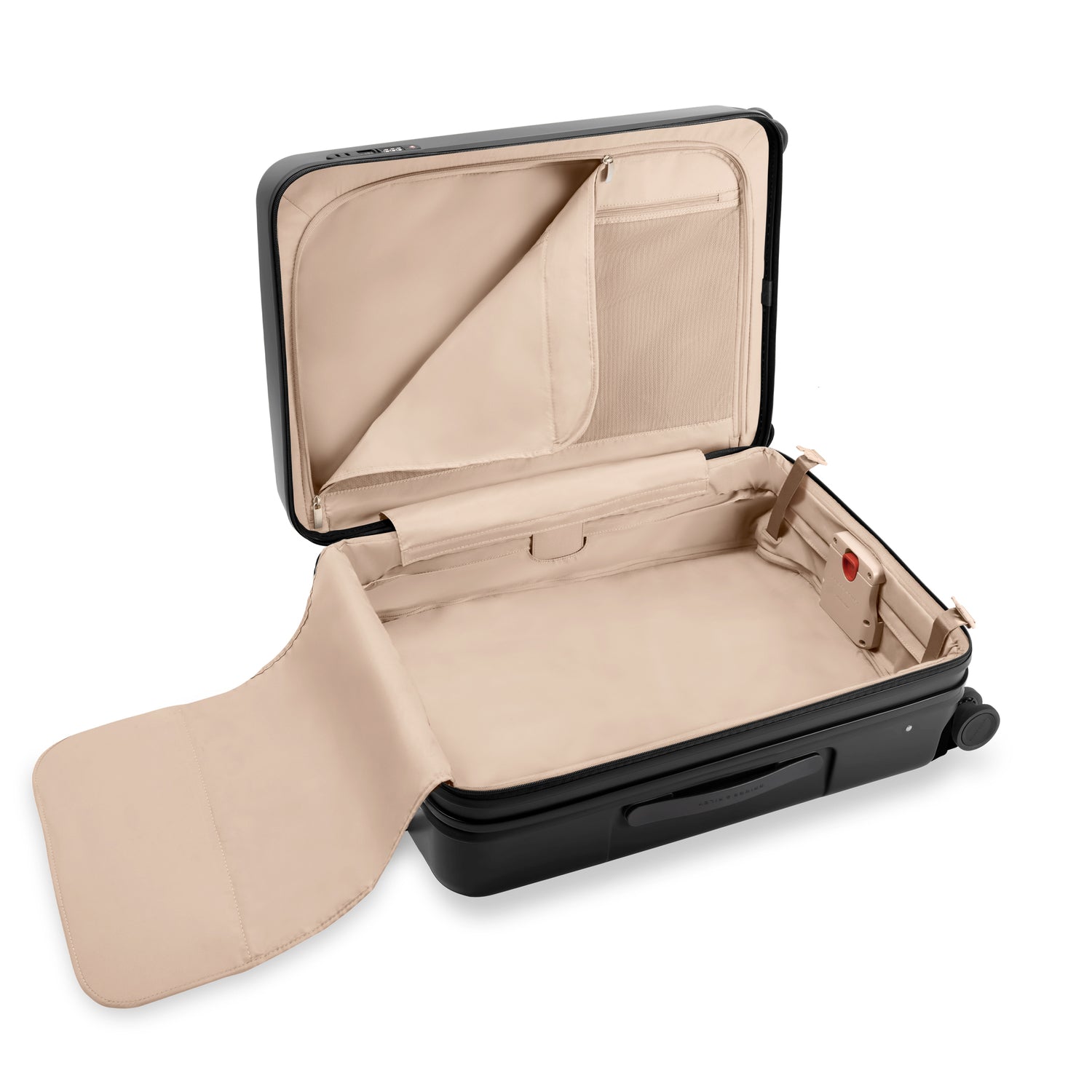 Medium Expandable Spinner in Black, Interior View #color_black