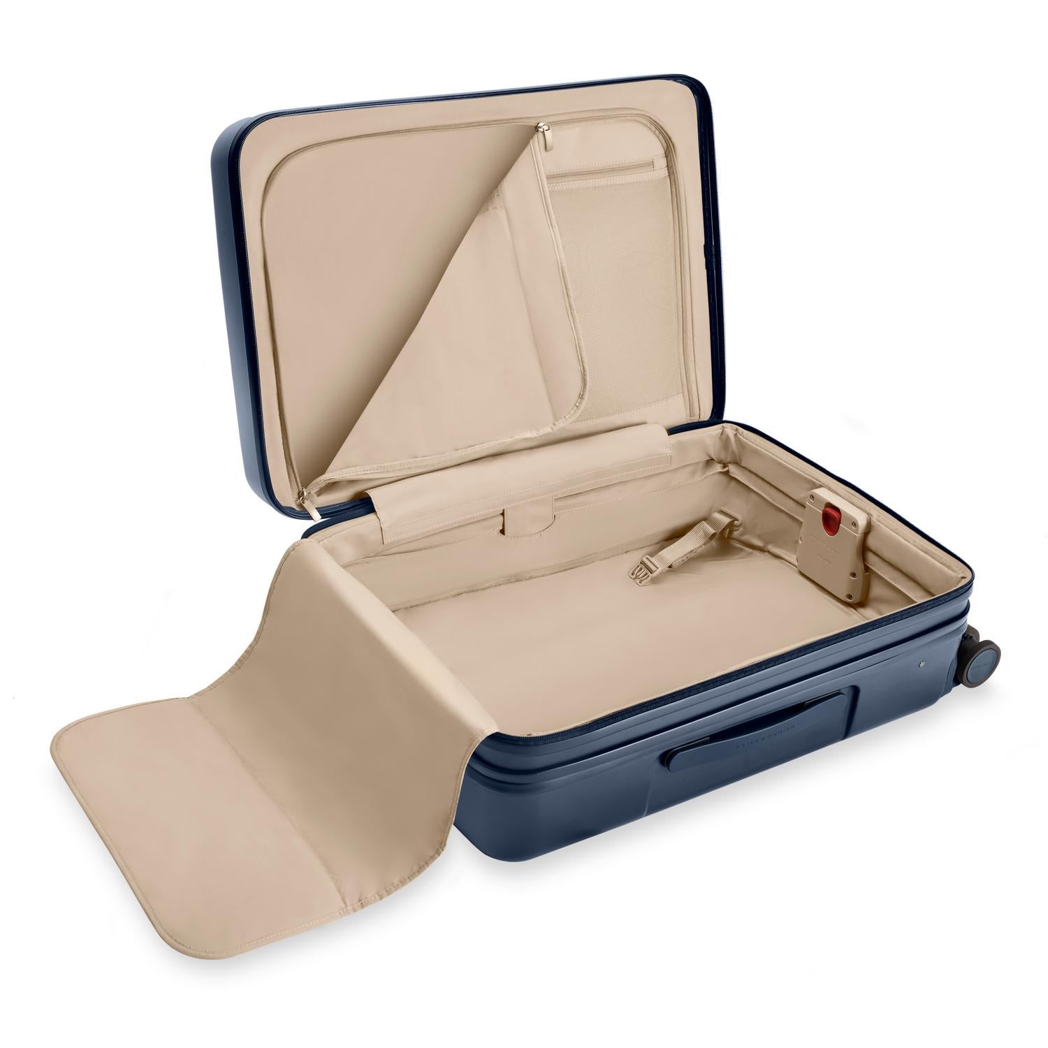 Medium Expandable Spinner in Navy, Interior View #color_navy