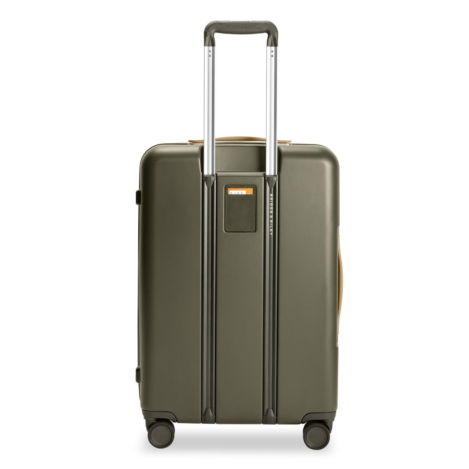 Medium Expandable Spinner in Olive, Back View #color_olive