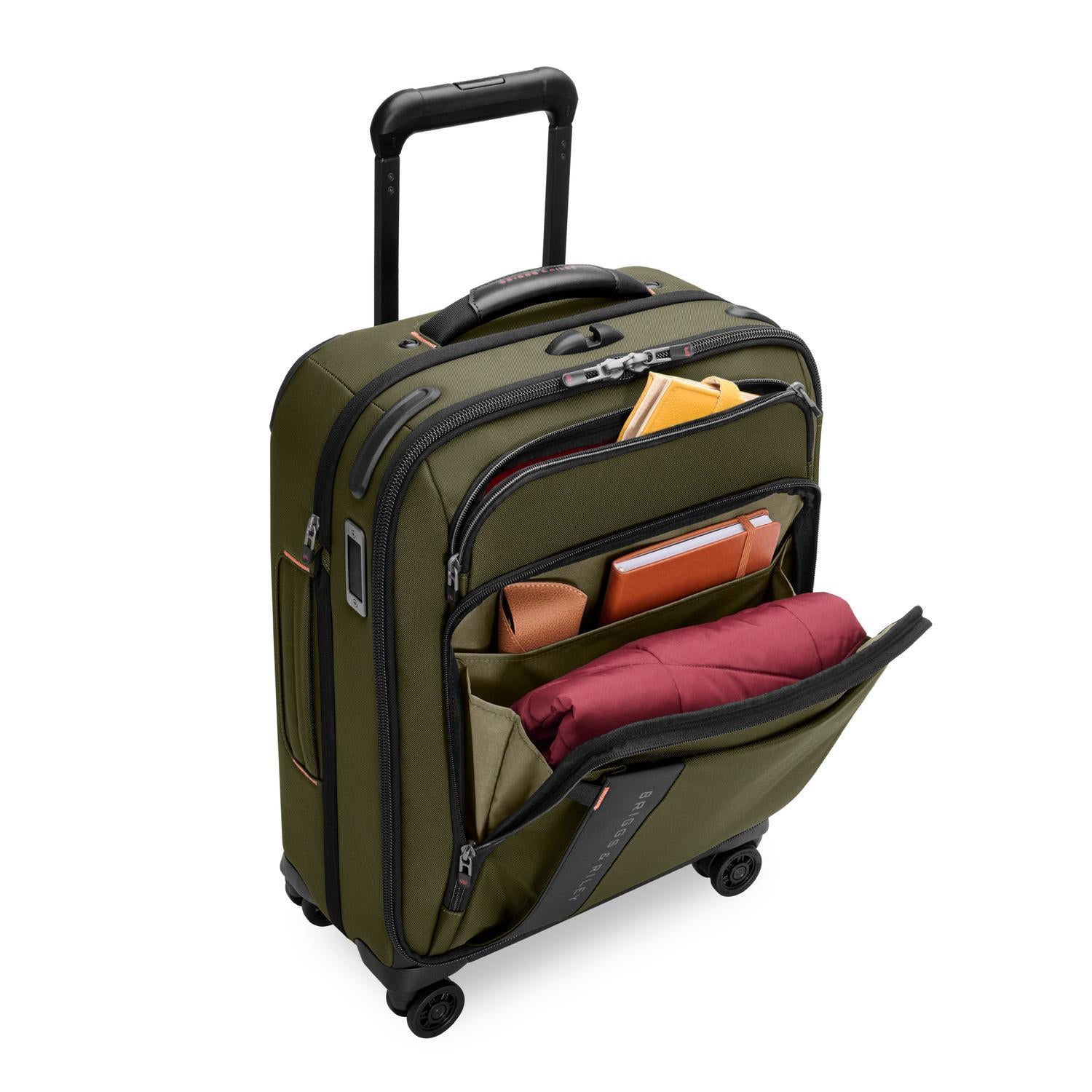 ZDX Global 21" Carry-on Expandable Spinner #color_hunter