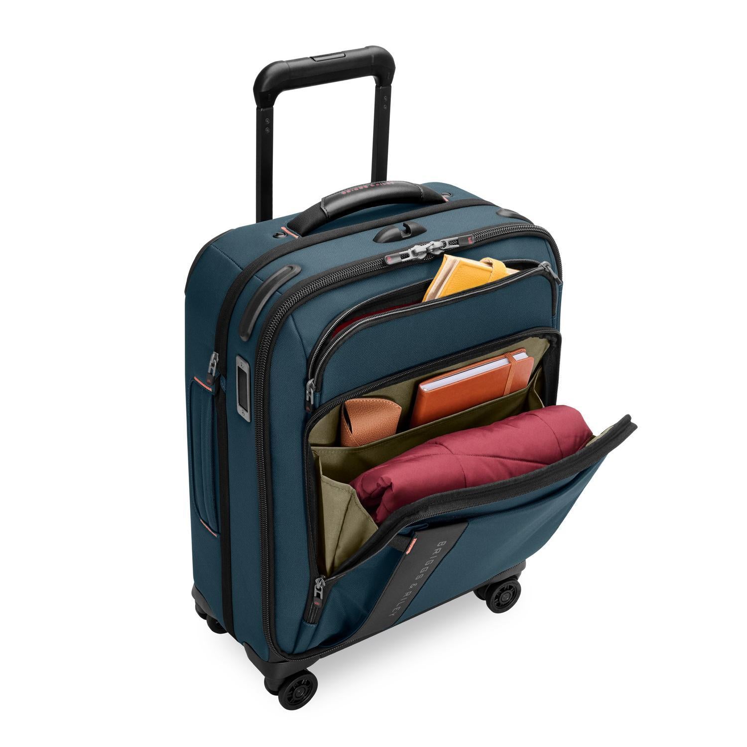ZDX Global 21" Carry-on Expandable Spinner #color_ocean