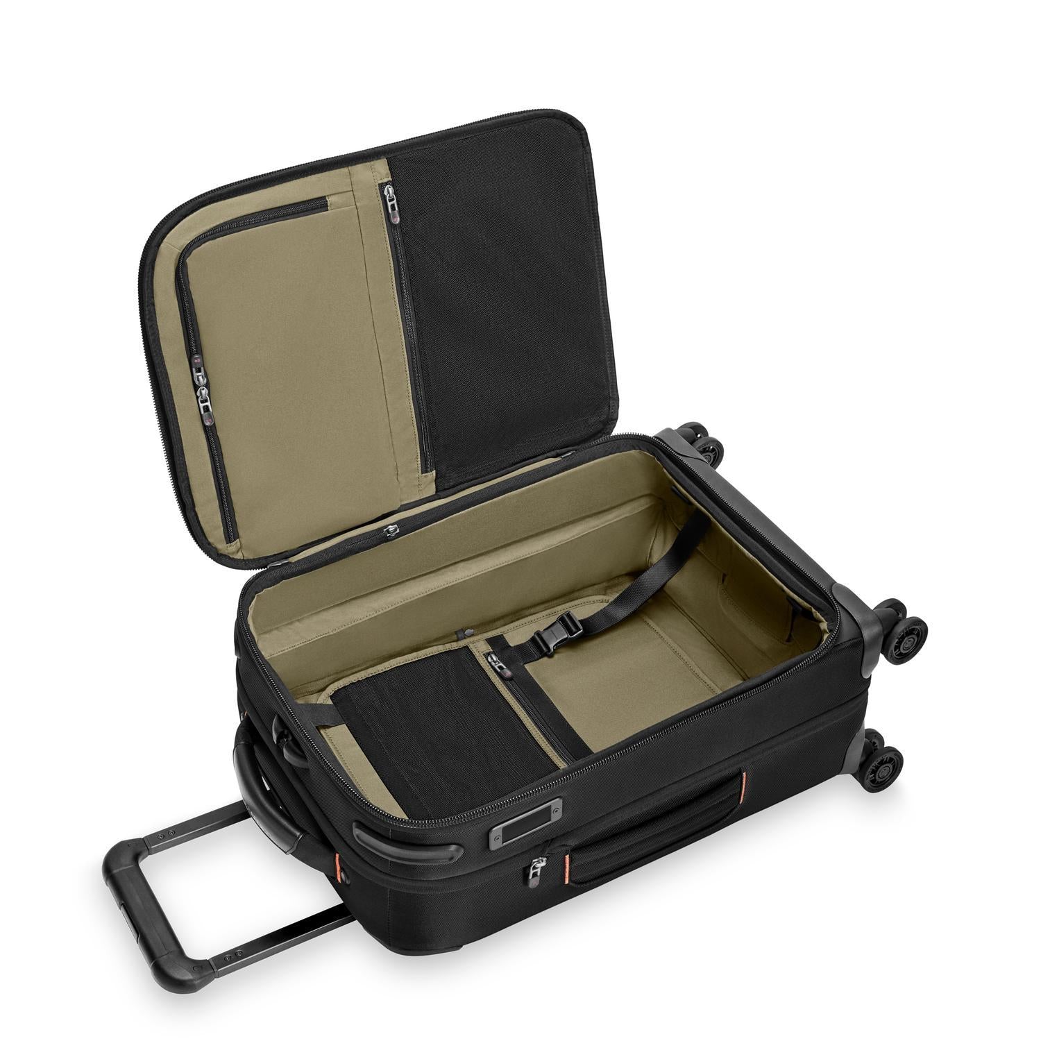 ZDX Global 21" Carry-on Expandable Spinner #color_black