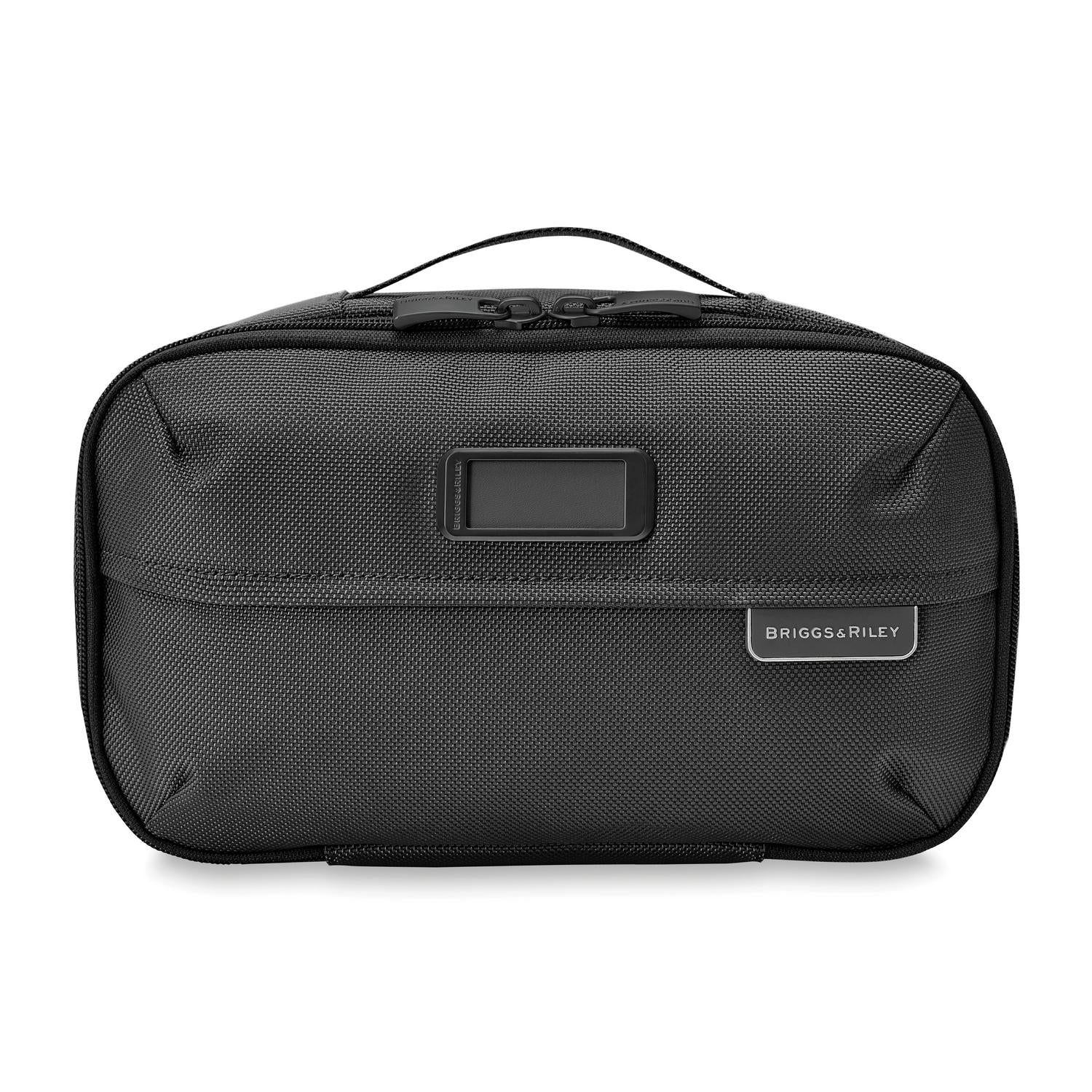 Briggs and Riley Expandable Essentials Kit Black Front View  #color_black