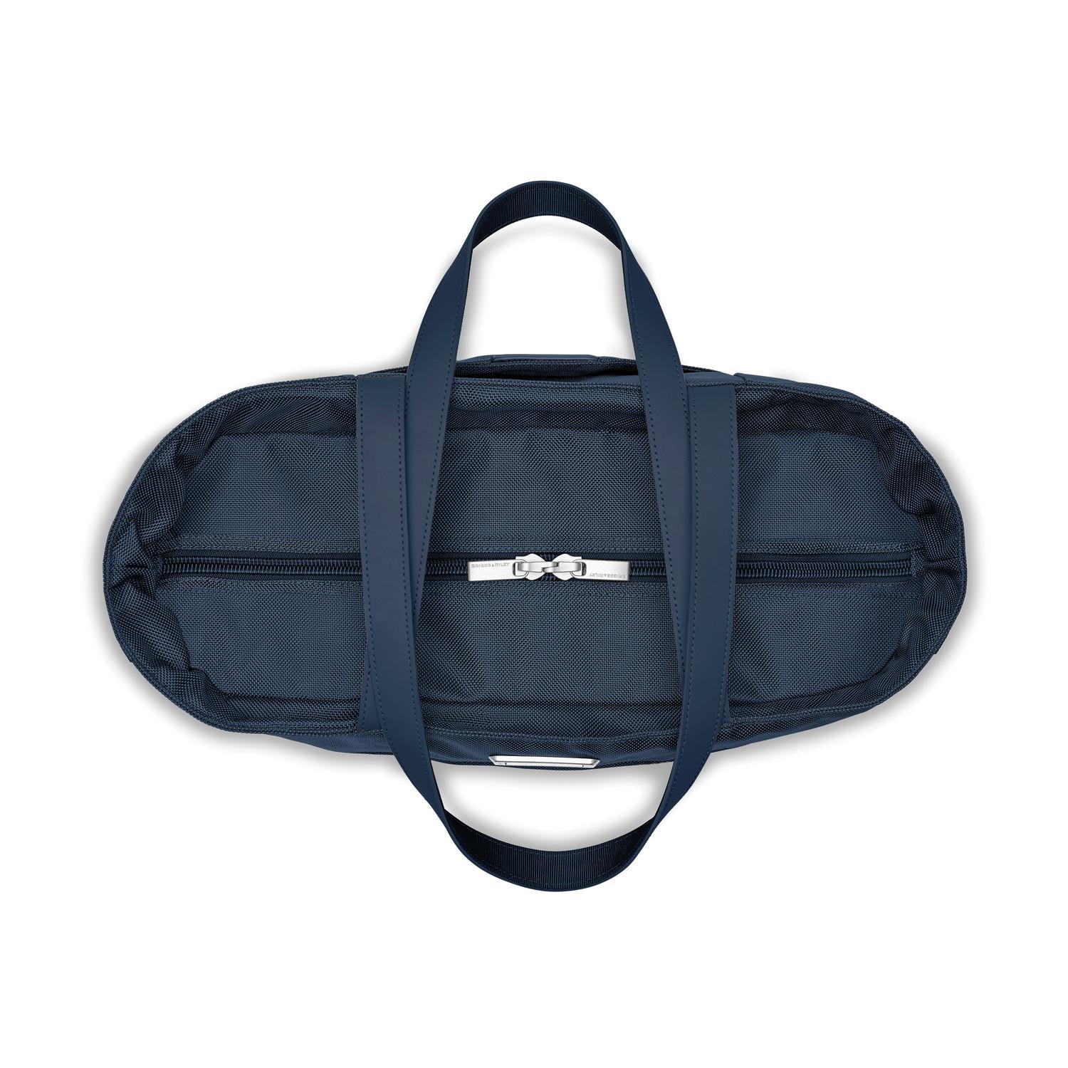 Briggs and Riley Traveler Tote Navy Top #color_navy