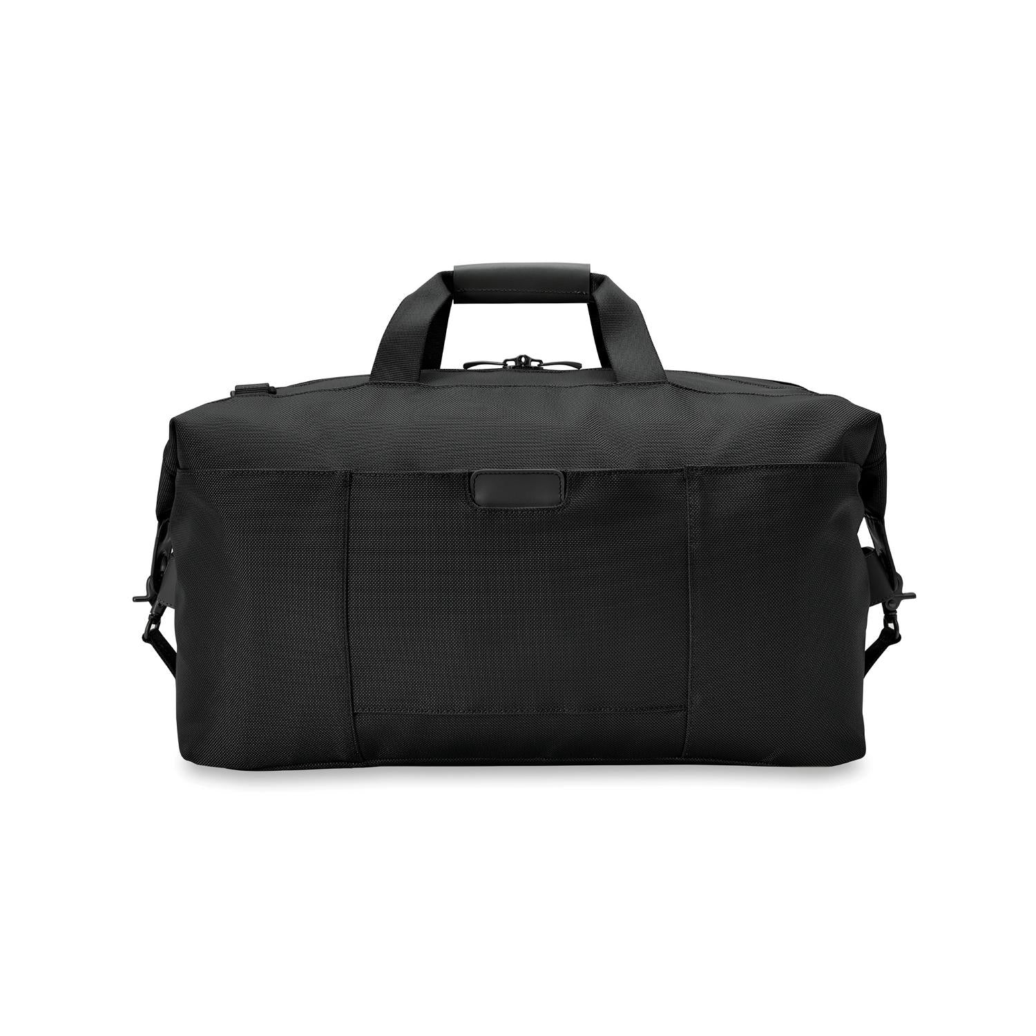 Briggs and Riley Weekender Duffle Black back view  #color_black