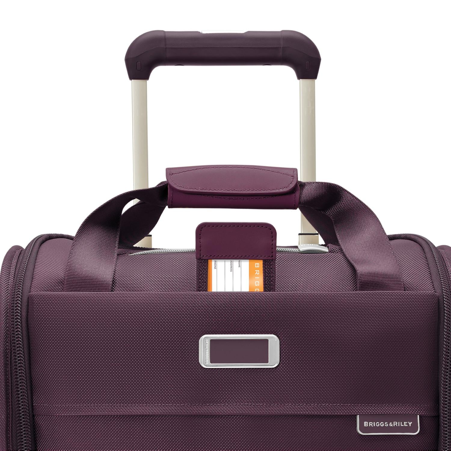 Baseline Cabin Spinner Plum ID Tag #color_plum
