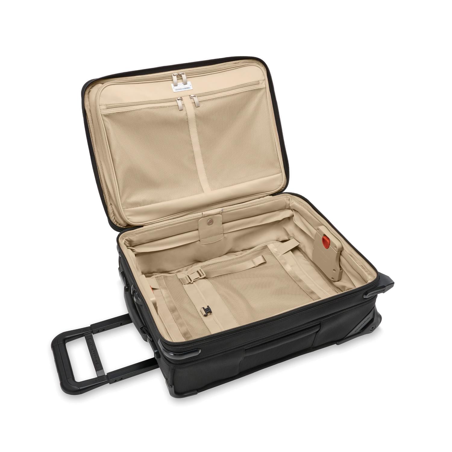 Briggs and Riley Global 2-Wheel Carry-On Open #color_black