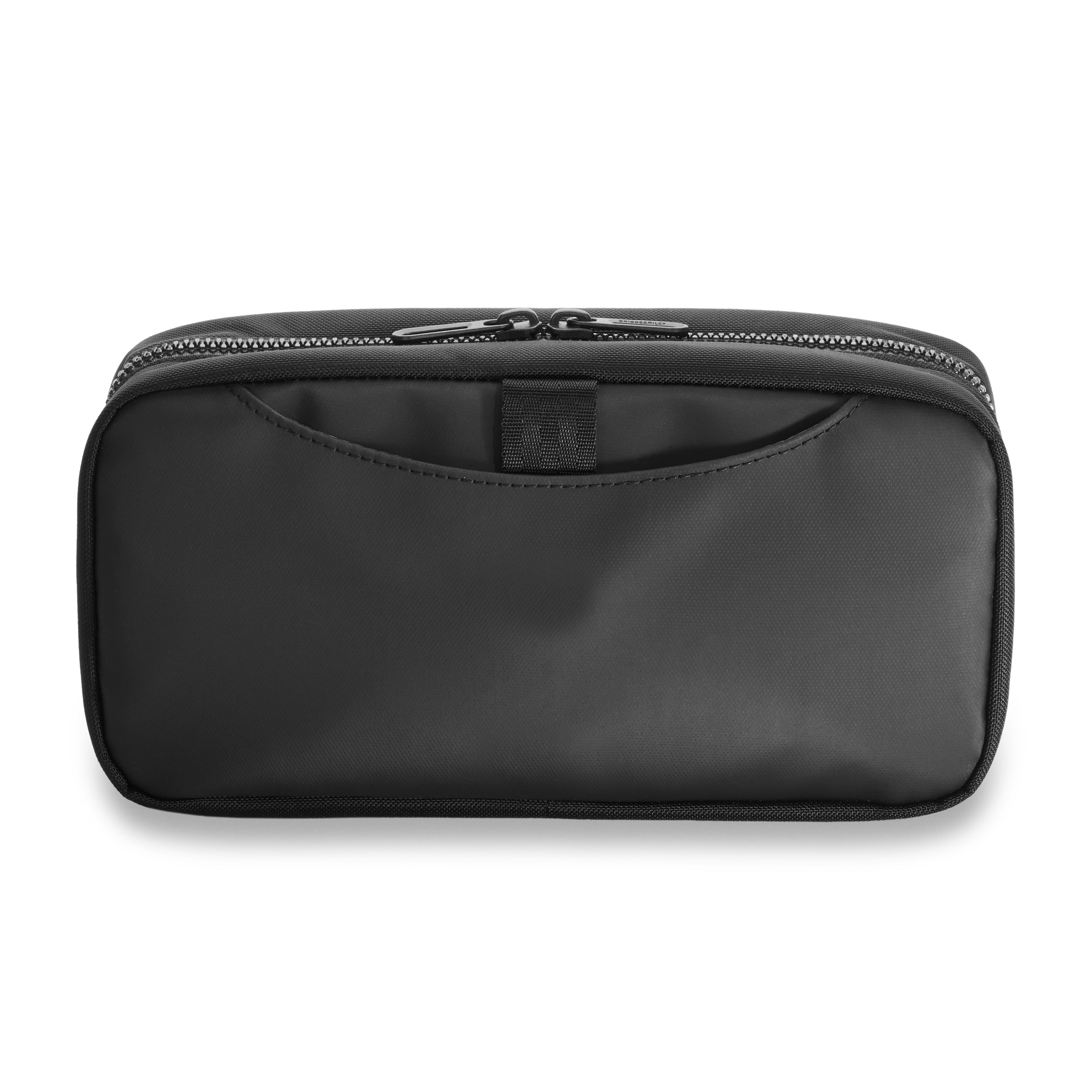 ZDX Hanging Toiletry Kit Back View  #color_black