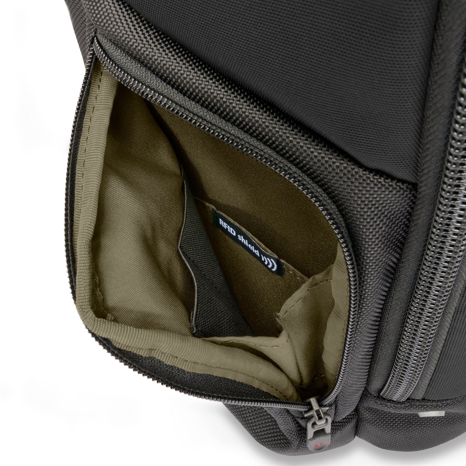 Briggs & Riley Medium Widemouth Backpack Black RFID Pocket #color_black