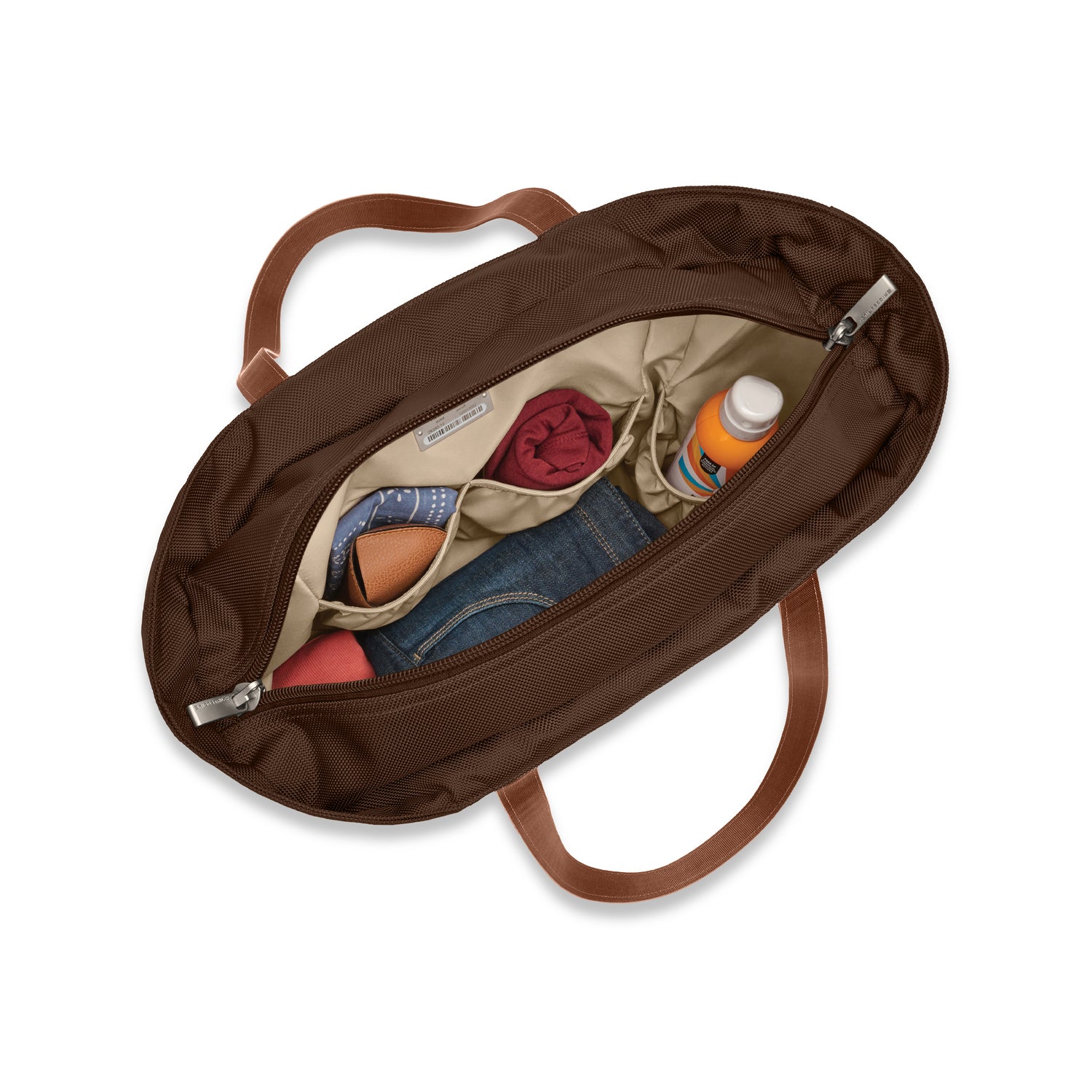 Baseline Traveler Tote  #color_chocolate