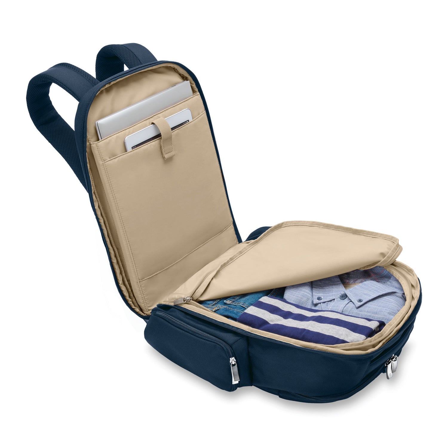 Briggs and Riley Traveler Backpack #color_navy