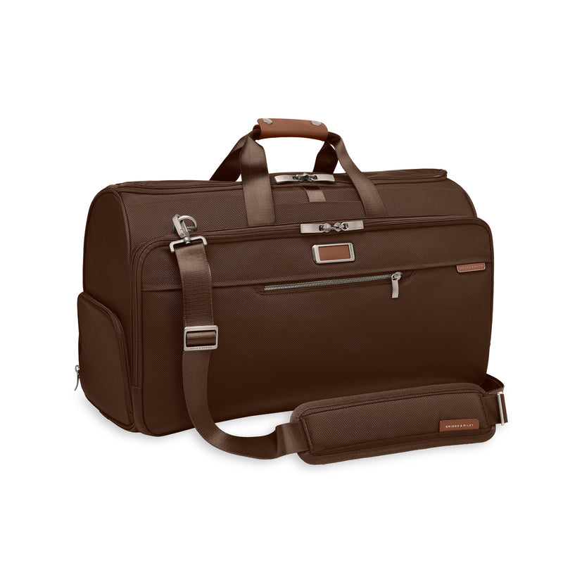 Briggs and Riley Garment Duffle #color_chocolate
