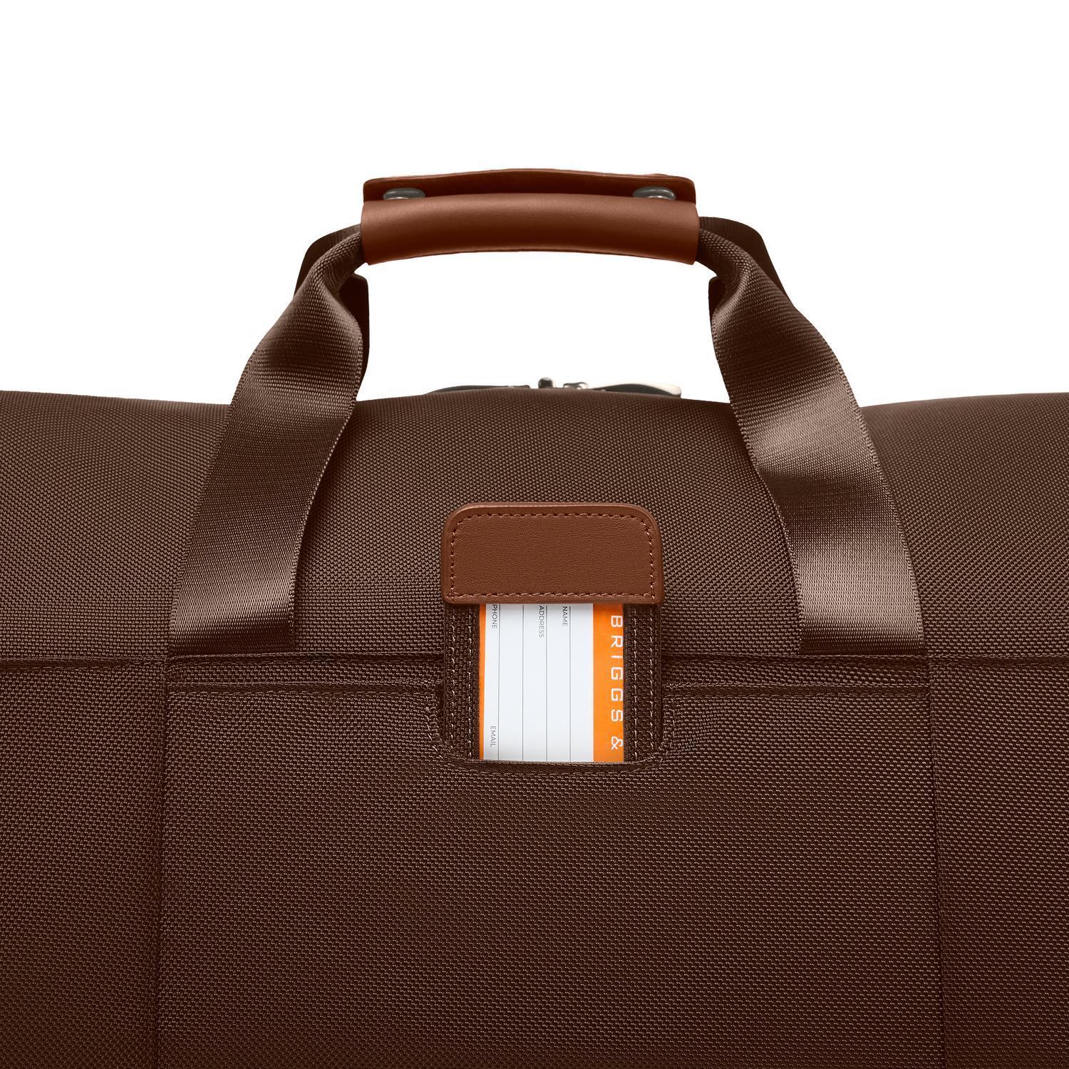 Briggs and Riley Garment Duffle #color_chocolate