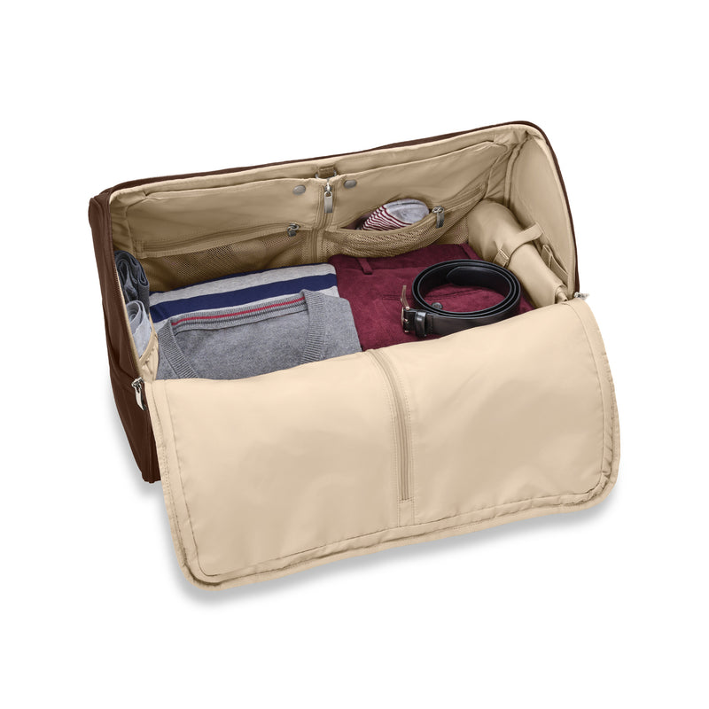 Briggs and Riley Garment Duffle #color_chocolate