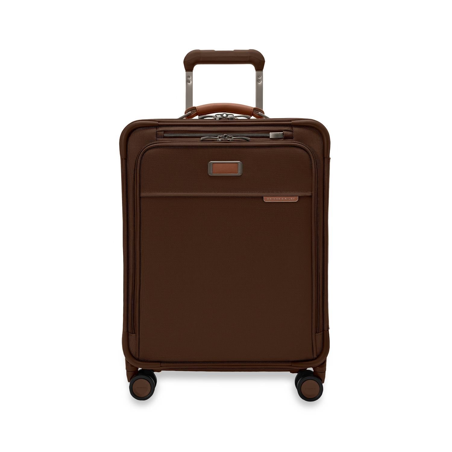 Briggs and Riley Global Carry-On Spinner Chocolate #color_chocolate