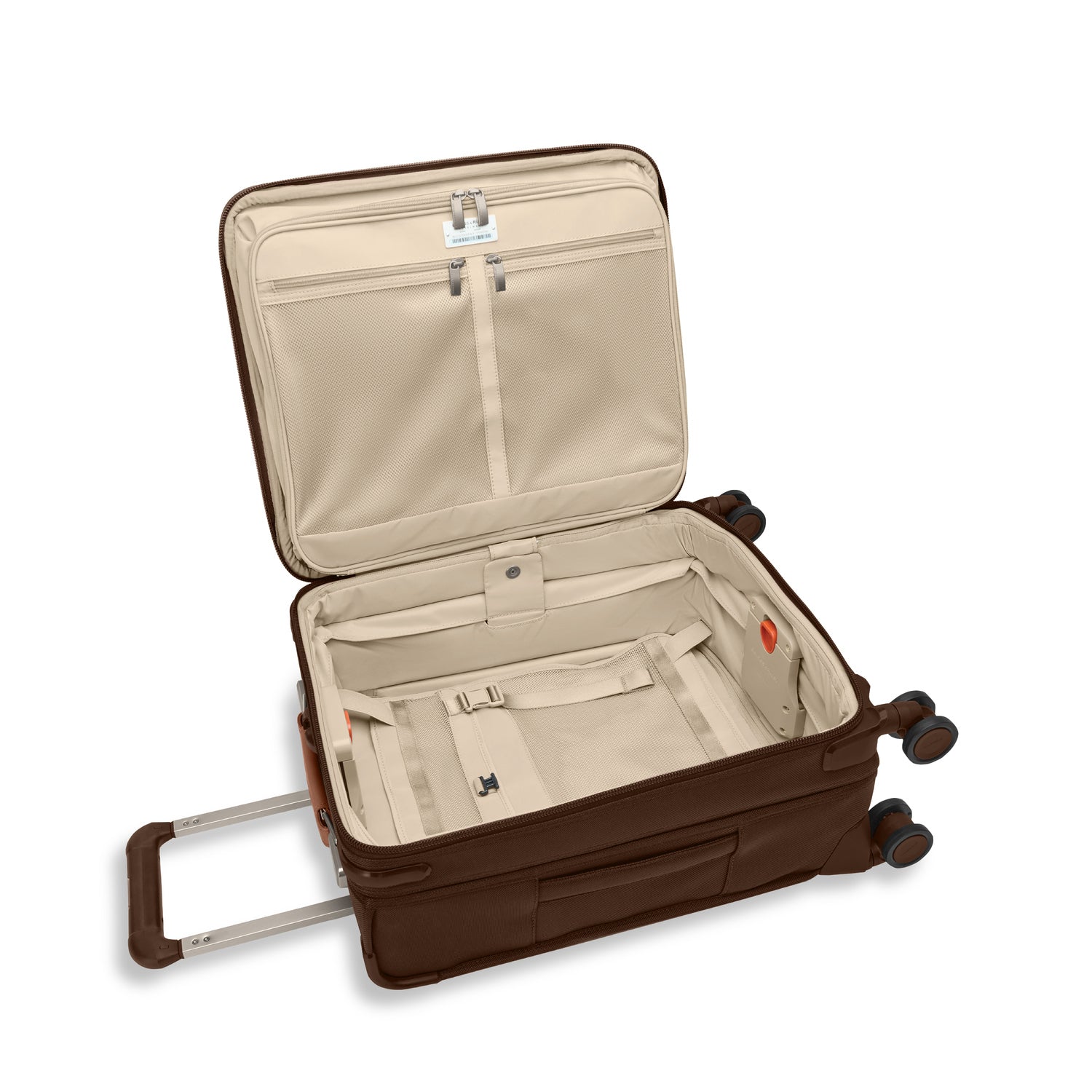Briggs and Riley Global Carry-On Spinner Chocolate #color_chocolate