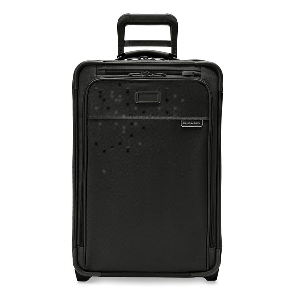 Briggs and Riley Essential 2-wheel Carry-On Black Front View #color_black