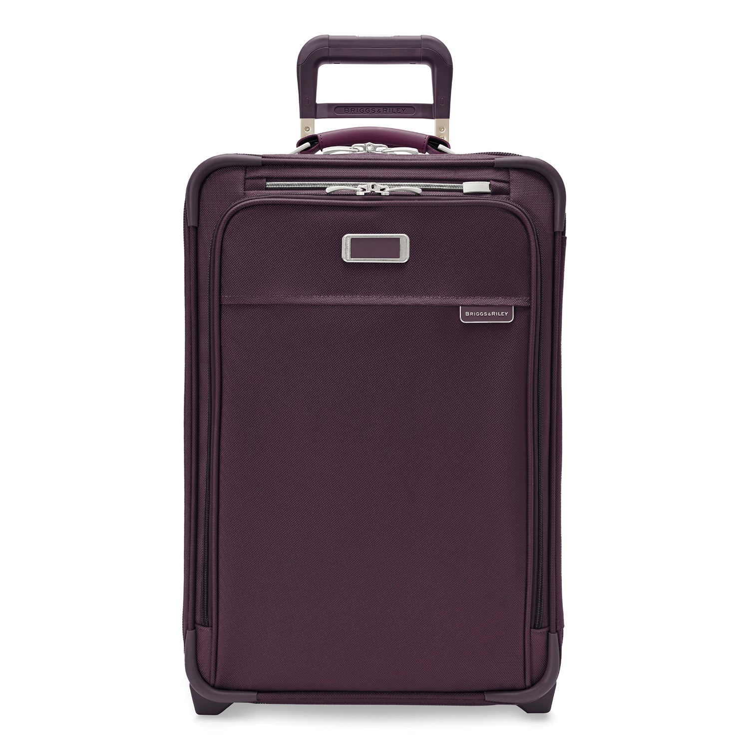 Baseline Essential 22" 2-Wheel Expandable Carry-On Plum Front