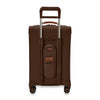 Briggs and Riley Essential Carry-On Spinner Front #color_chocolate