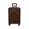 Briggs and Riley Essential Carry-On Spinner Front #color_chocolate
