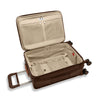 Briggs and Riley Essential Carry-On Spinner Front #color_chocolate