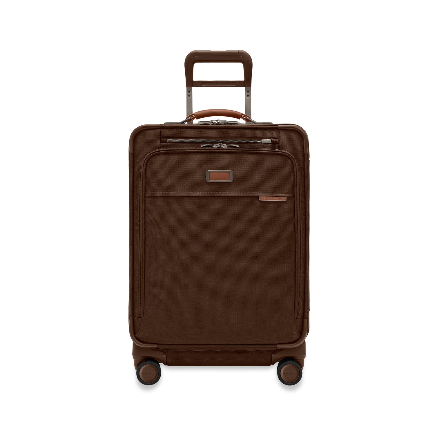 Compact 24" Checked Expandable Spinner #color_chocolate