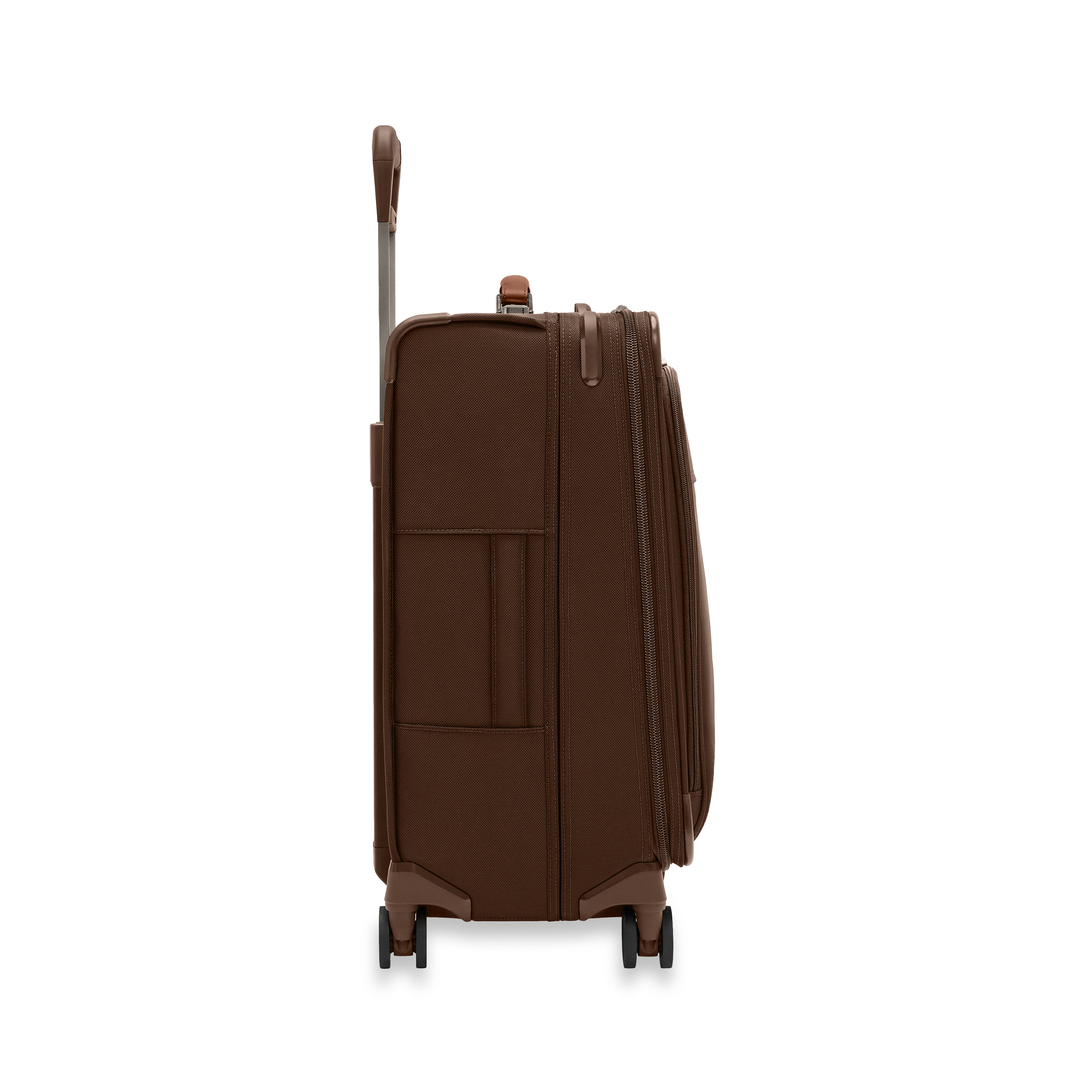 Compact 24" Checked Expandable Spinner #color_chocolate