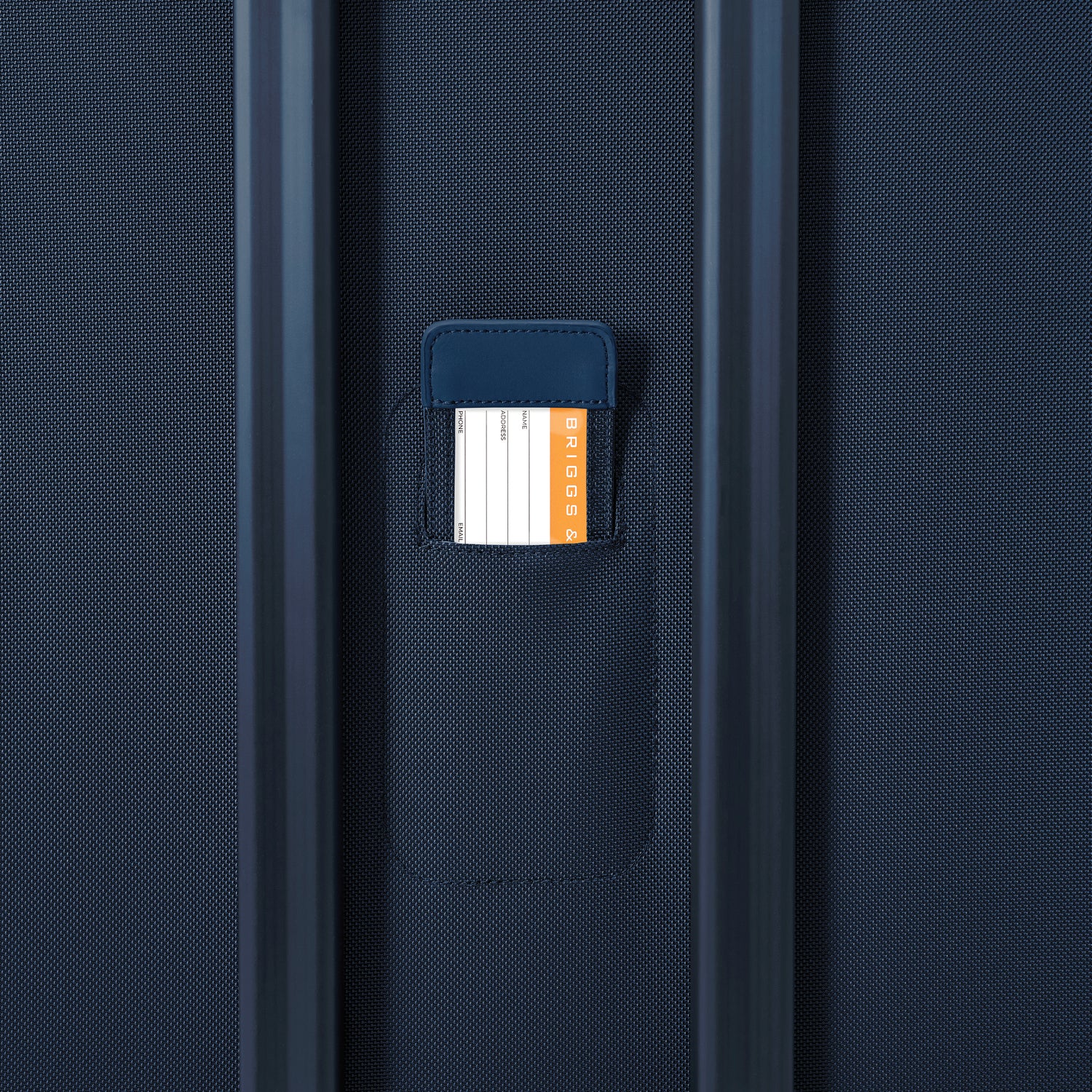 Compact 24" Checked Expandable Spinner #color_navy