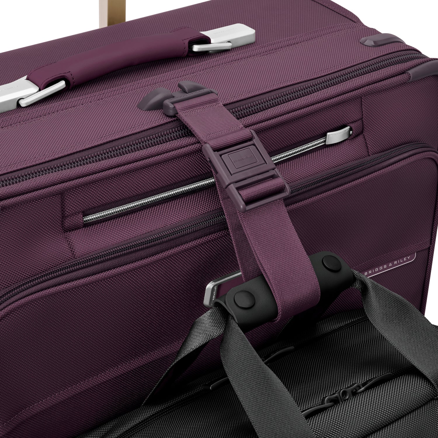 Compact 24" Checked Expandable Spinner #color_plum