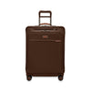 Briggs and Riley Medium Expandable Spinner Front View #color_chocolate