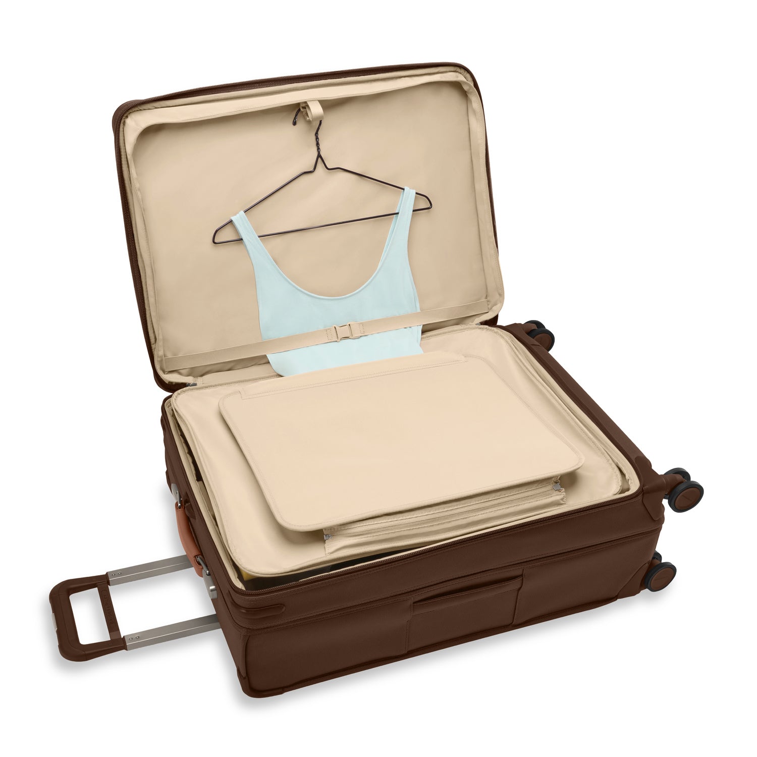 Briggs and Riley Large Expandable Spinner #color_chocolate