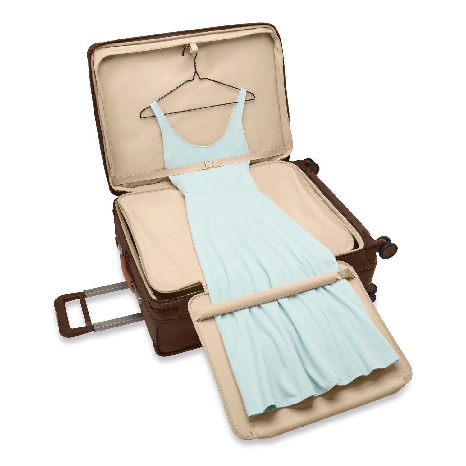 Briggs and Riley Large Expandable Spinner #color_chocolate