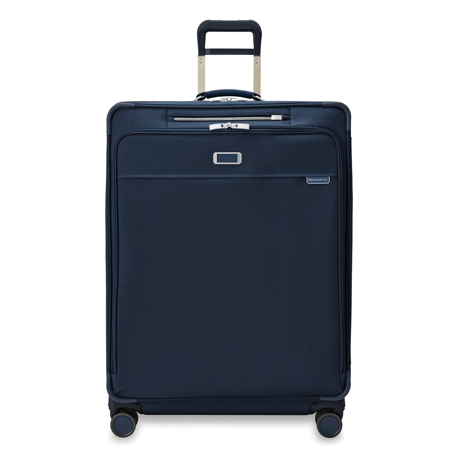 Briggs and Riley Extra Large Expandable Spinner Navy Front View #color_navy