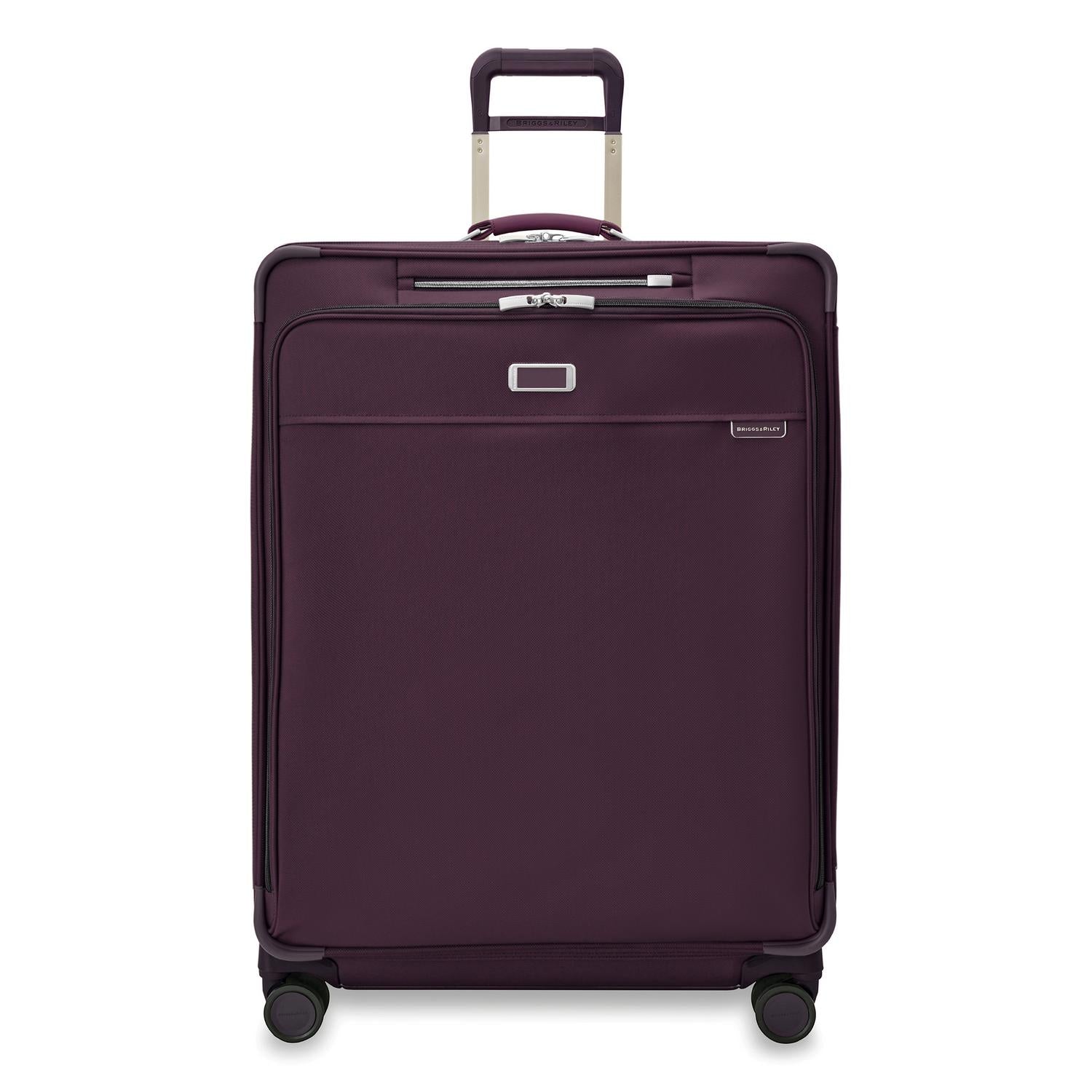 Baseline Extra Large Expandable Spinner Plum Front #color_plum