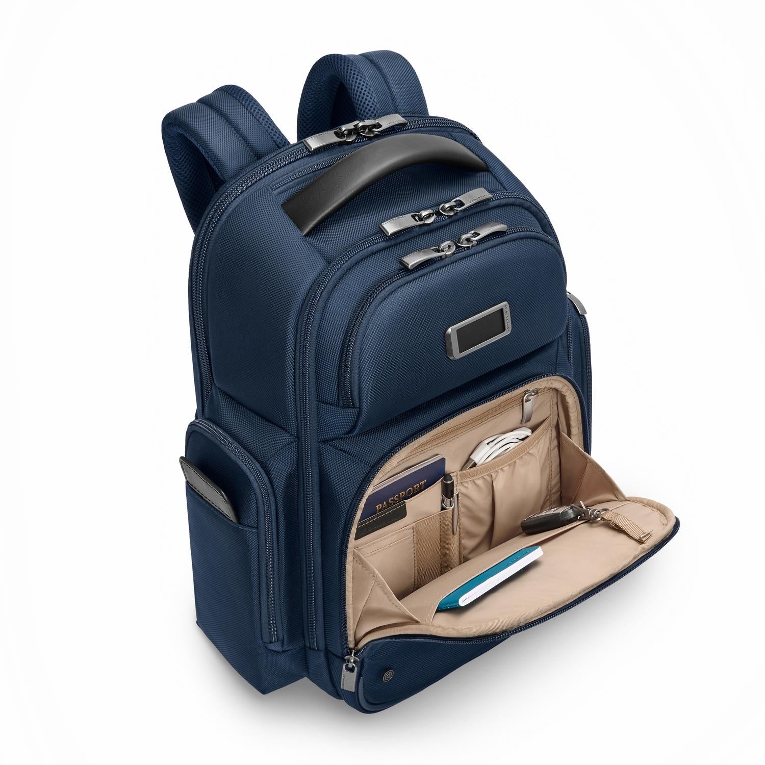 briggs riley work medium leather backpack Briggs & Riley @work Medium Cargo Backpack