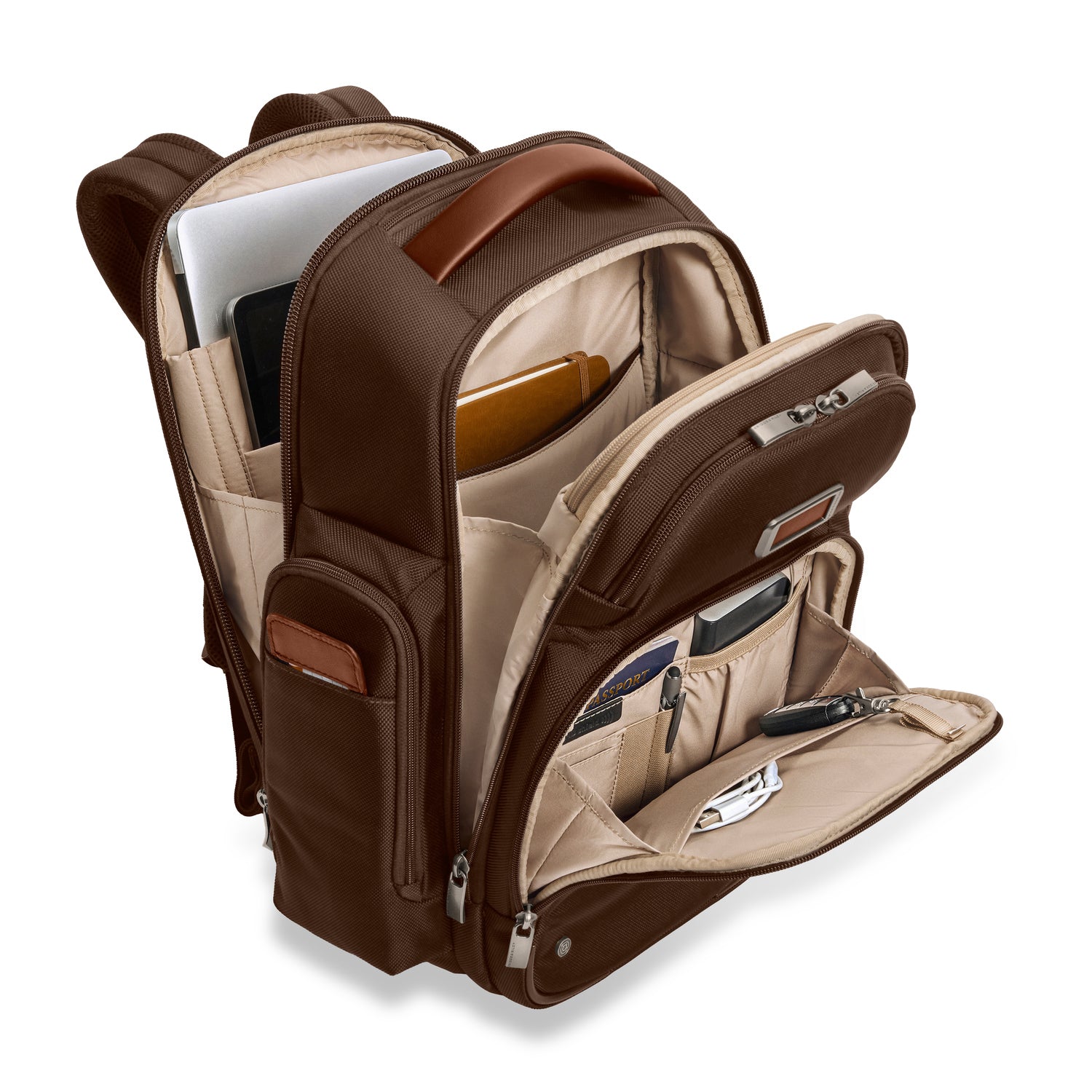 Large Cargo Backpack #color_chocolate