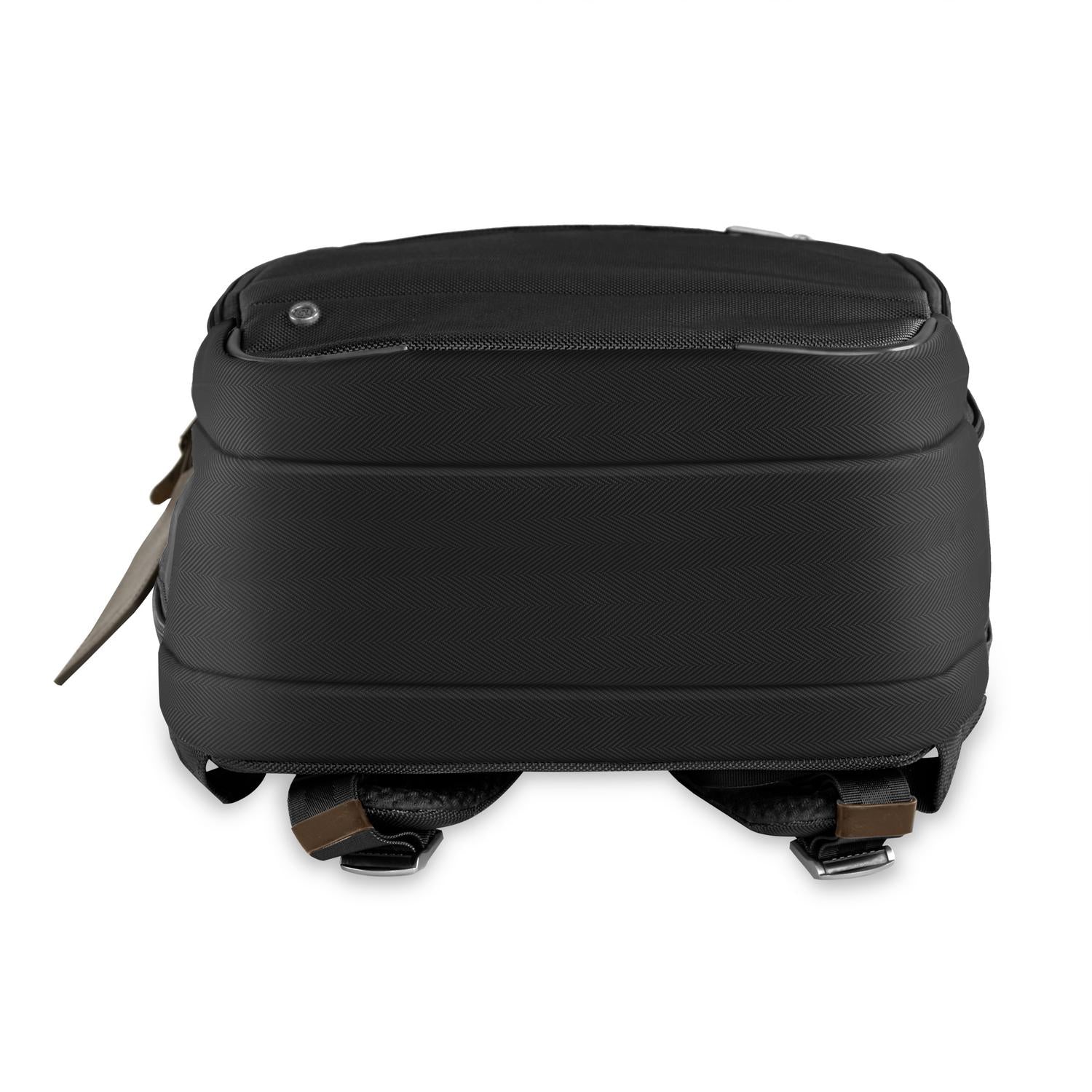 Medium Laptop Backpack Bottom #color_black