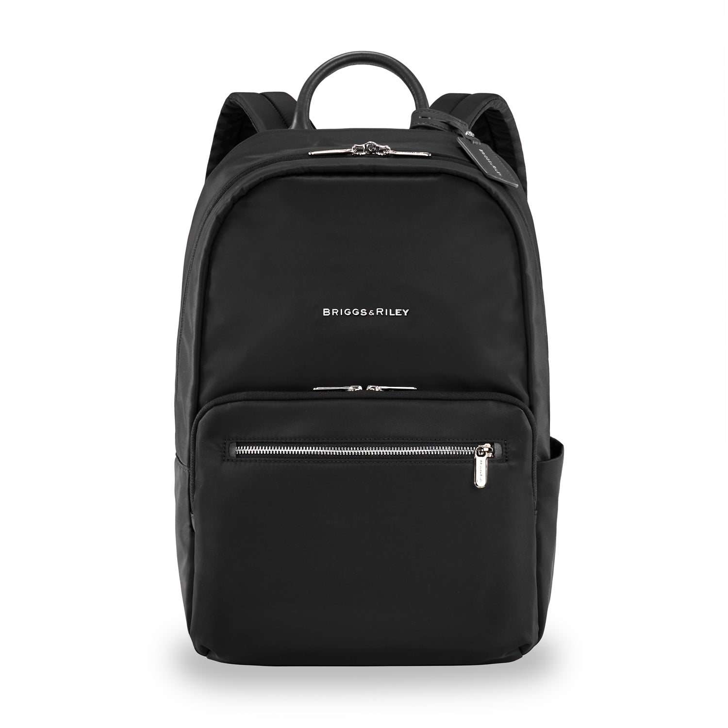 Essential Backpack front view #color_black
