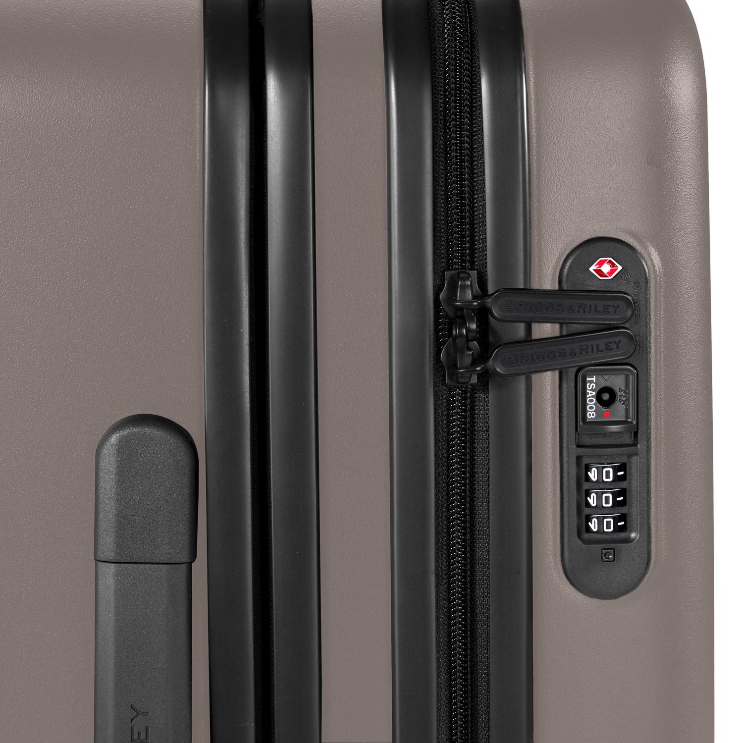 Briggs and Riley Sympatico Domestic Carry-On Expandable Spinner Latte Lock #color_latte