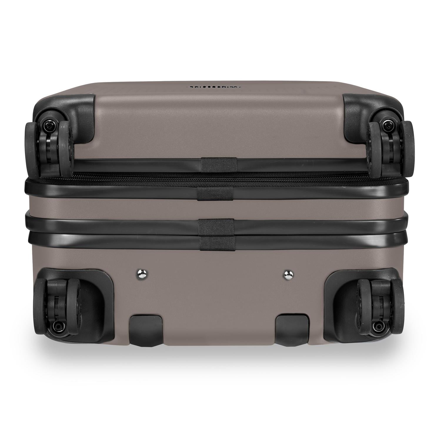 Briggs and Riley Sympatico Domestic Carry-On Expandable Spinner Latte Bottom #color_latte