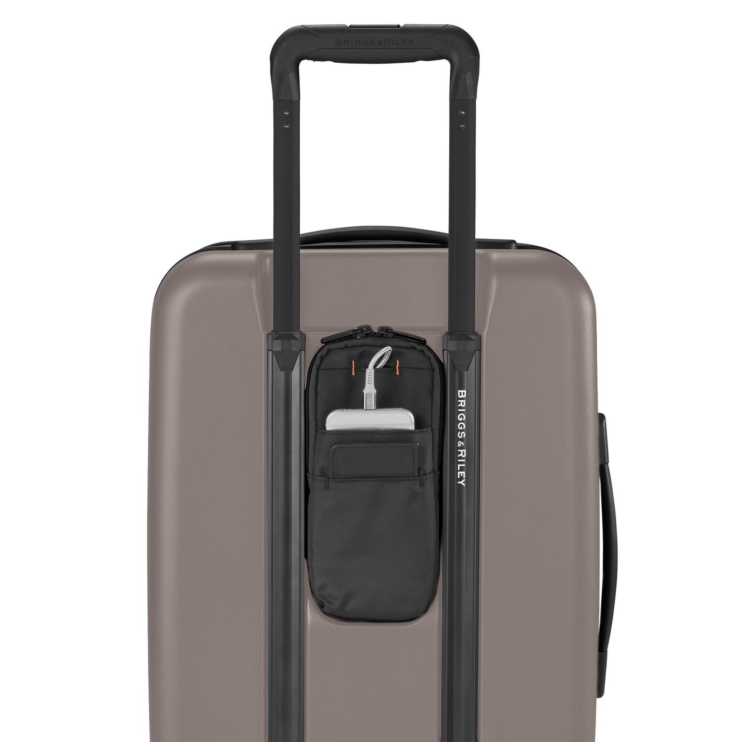 Briggs and Riley Sympatico Domestic Carry-On Expandable Spinner Latte #color_latte