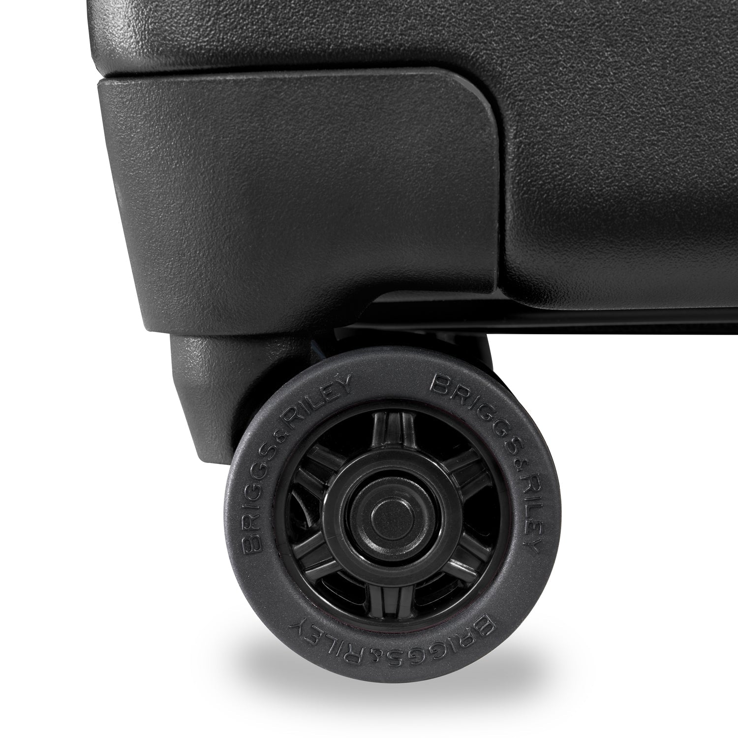 Briggs and Riley Sympatico Domestic Carry-On Expandable Spinner Black Wheels #color_black